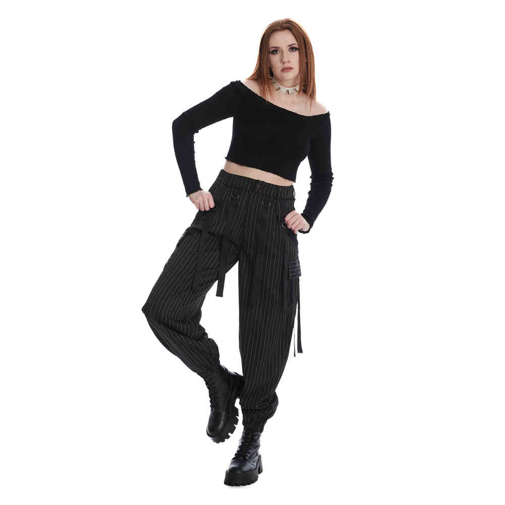 Banned - Sally Knitted Strick pullover - Schwarz